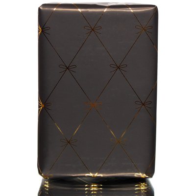 Gift wrapping paper Black and Gold